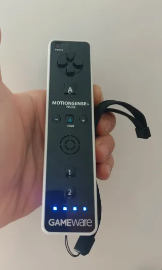 Mando compatible Wii con motion Plus integrado