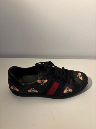 Zapatillas Gucci Ace Bee Print Negras