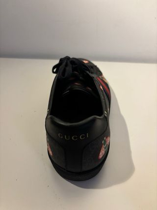 Zapatillas Gucci Ace Bee Print Negras