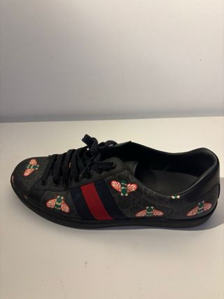 Zapatillas Gucci Ace Bee Print Negras