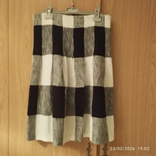Falda Zara cuadros talla 38