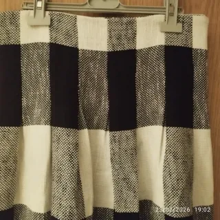 Falda Zara cuadros talla 38
