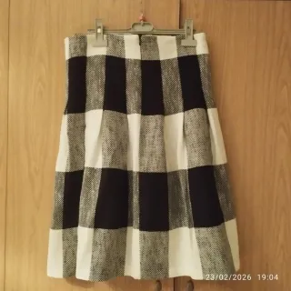 Falda Zara cuadros talla 38