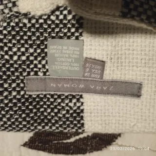 Falda Zara cuadros talla 38