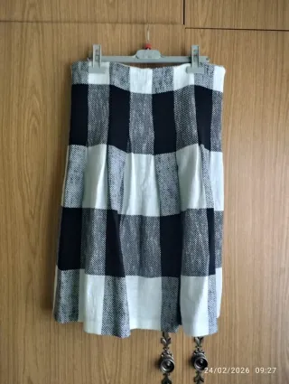 Falda Zara cuadros talla 38