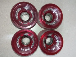 Ruedas Gravity Burner 66mm 74a (4 unidades)