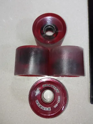 Ruedas Gravity Burner 66mm 74a (4 unidades)