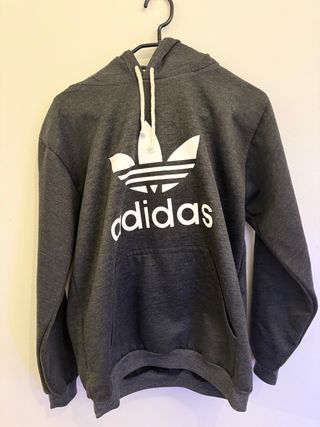 Sudadera Adidas Gris Hombre Talla S