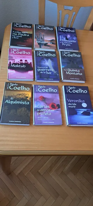Colecion libros Paolo cohelo