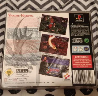 Vandal Hearts PlayStation 1
