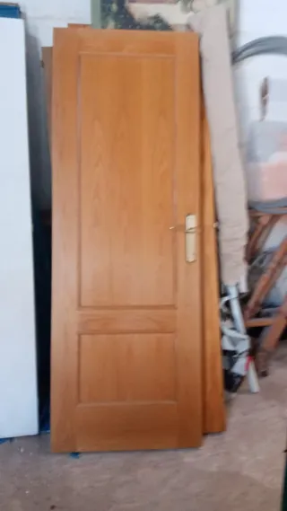 Puerta de madera interior 204 x 72