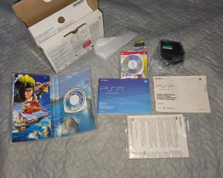 Caja PSP 3000 Silver/Plateada Completa