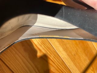 Tacones Zara Negro y Dorado