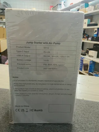 Arrancador y Compresor ES12