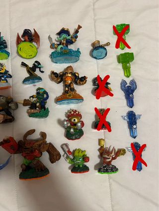 Lote Skylanders Originales PS4