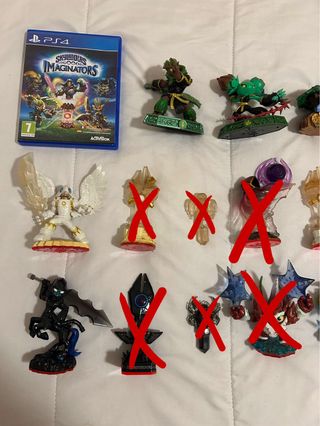 Lote Skylanders Originales PS4