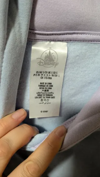 Sudadera azul y rosa de Stitch