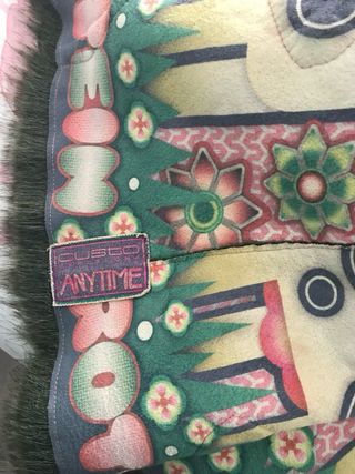 Abrigo Custo reversible estampado animales