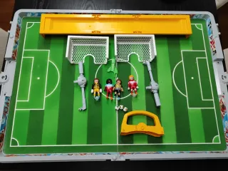 Maletín Campo de Fútbol Playmobil