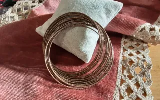 Bracciale in metallo marrone