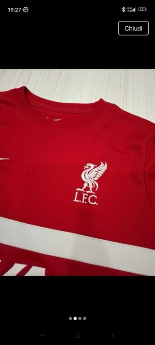 Maglia calcio Liverpool Nike AXA