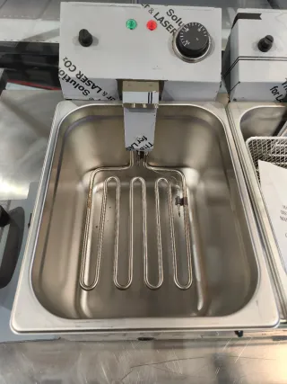 Freidora Doble Gastronorm Acero Inoxidable 8+8