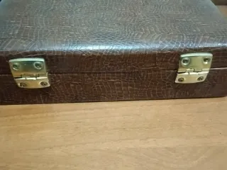 Neceser vintage de piel