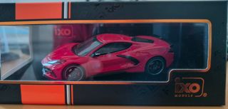 Chevrolet Corvette C8 Ixo 1/43 Rojo