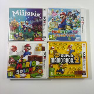 lotto 4 giochi 3ds 2ds