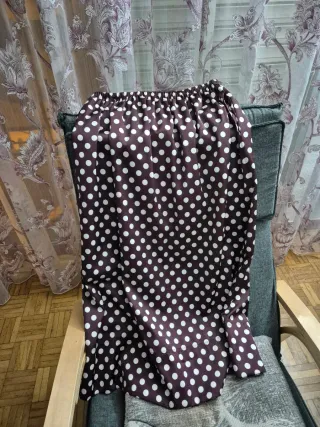 Falda Zara lunares M