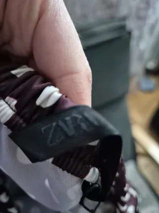 Falda Zara lunares M