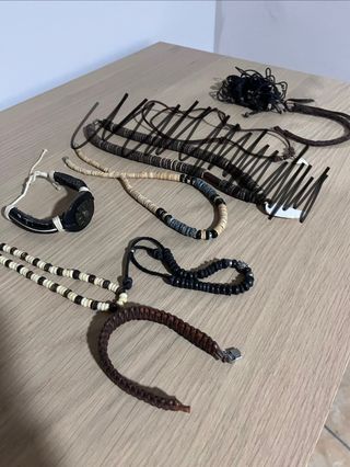 Pack 7 Colgantes y Pulseras