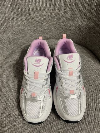 Sapatilhas New Balance Rosa e Branco