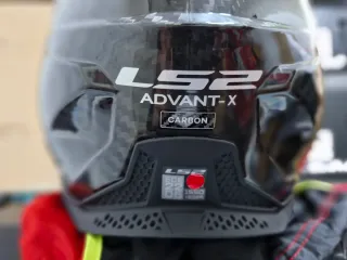 Casco Modular Advant X Carbono Brillo