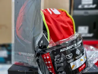 Casco Modular Advant X Carbono Brillo