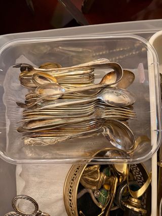 Cubertería Plata Menesser Antigua