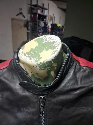 Chaqueta Moto T54 Negra y Roja Talla L