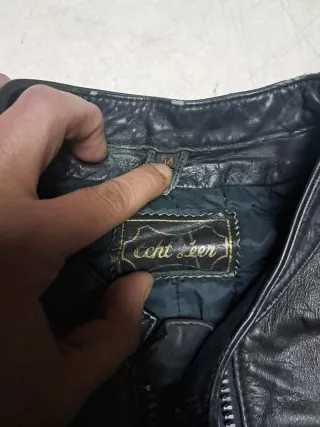 Chaqueta Moto T54 Negra y Roja Talla L