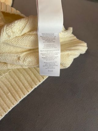 Maglione Polo Ralph Lauren Bianco XL