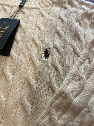 Maglione Polo Ralph Lauren Bianco XL