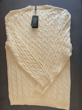 Maglione Polo Ralph Lauren Bianco XL