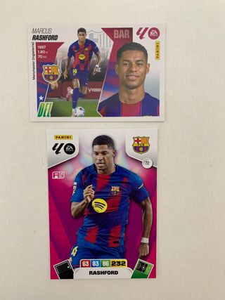 Cromo Marcus Rashford FC Barcelona