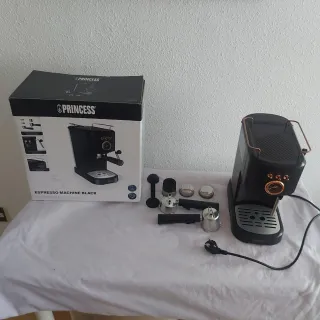 Cafetera Espresso Princess Negra
