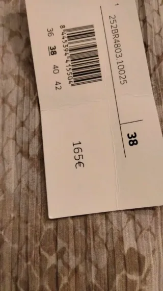 Falda asimétrica volantes serpiente M