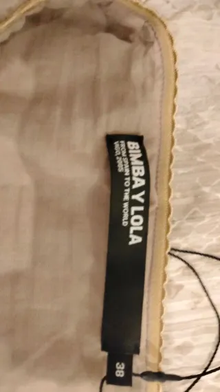 Falda asimétrica volantes serpiente M