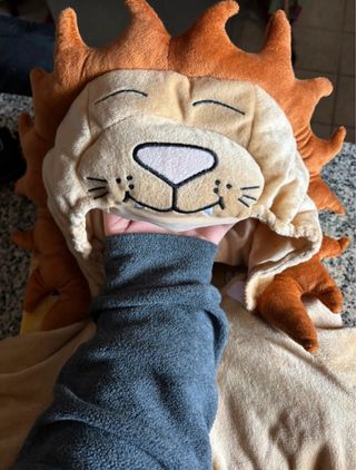 Vestito Carnevale Leone 6/9 Mesi