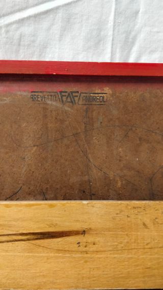 Scrittoio pieghevole vintage anni '60/'70