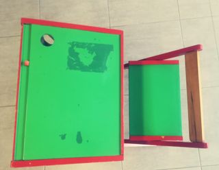 Scrittoio pieghevole vintage anni '60/'70