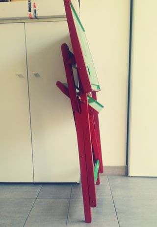 Scrittoio pieghevole vintage anni '60/'70