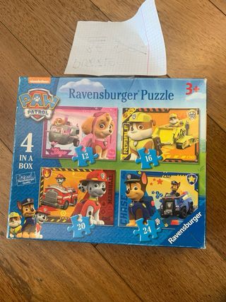 4 Puzzles Infantiles The House APLI Kids